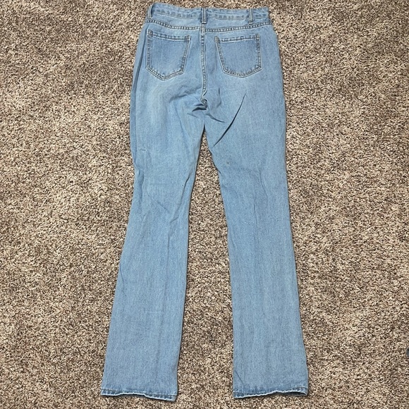 High waisted straight leg jeans - Picture 2 of 2